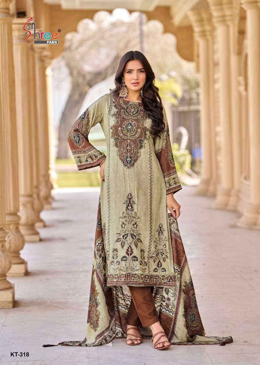 DESIGN NO. KT - 318 BY SHREE FABS